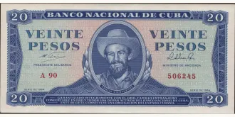 20 pesos 1964