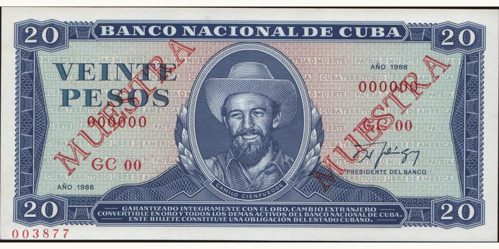 20 pesos 1988
