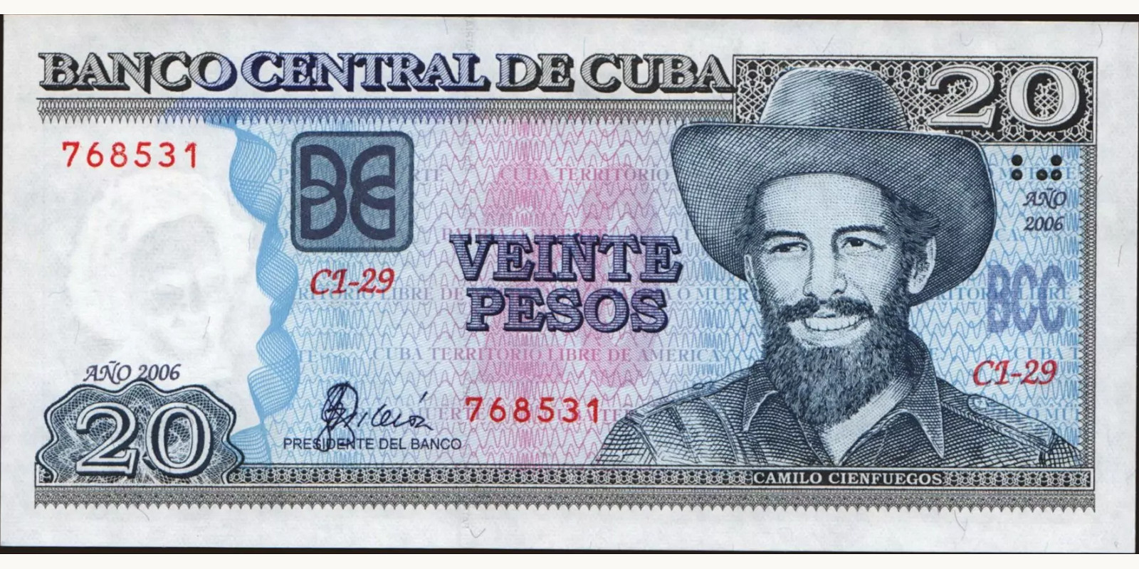 20 pesos 2006