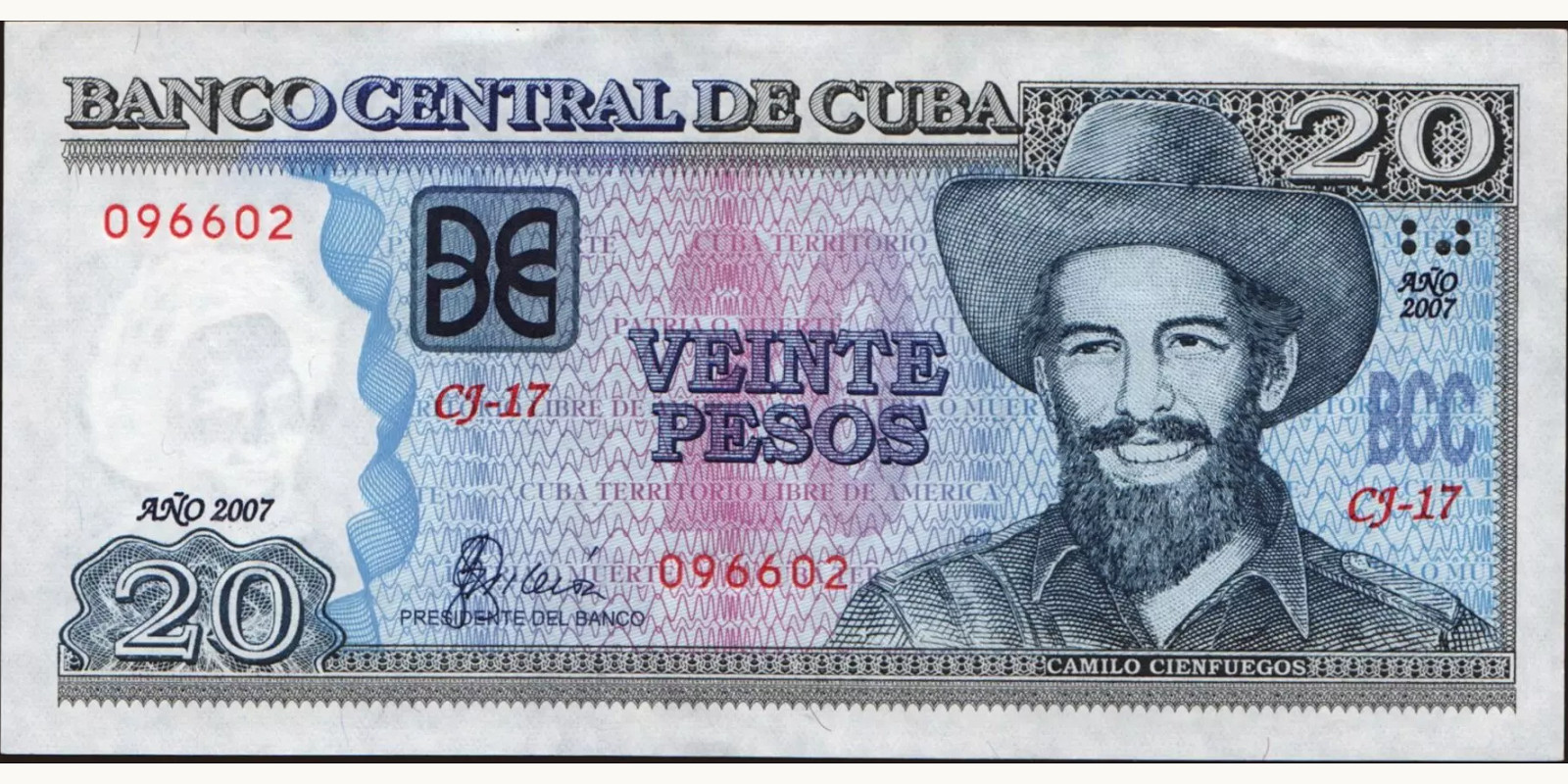 20 pesos 2007