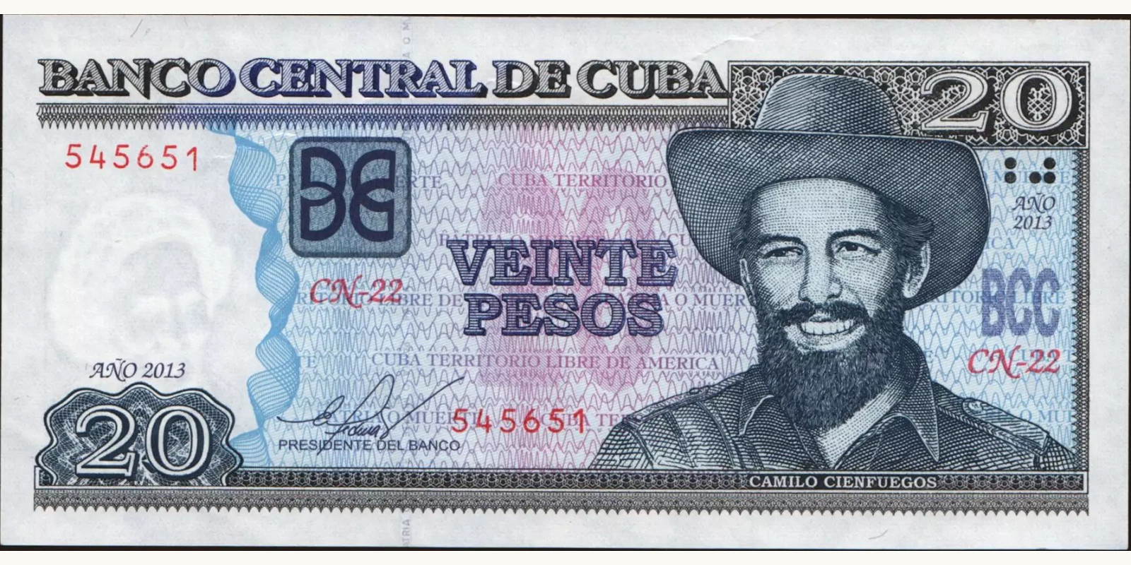 20 pesos 2013