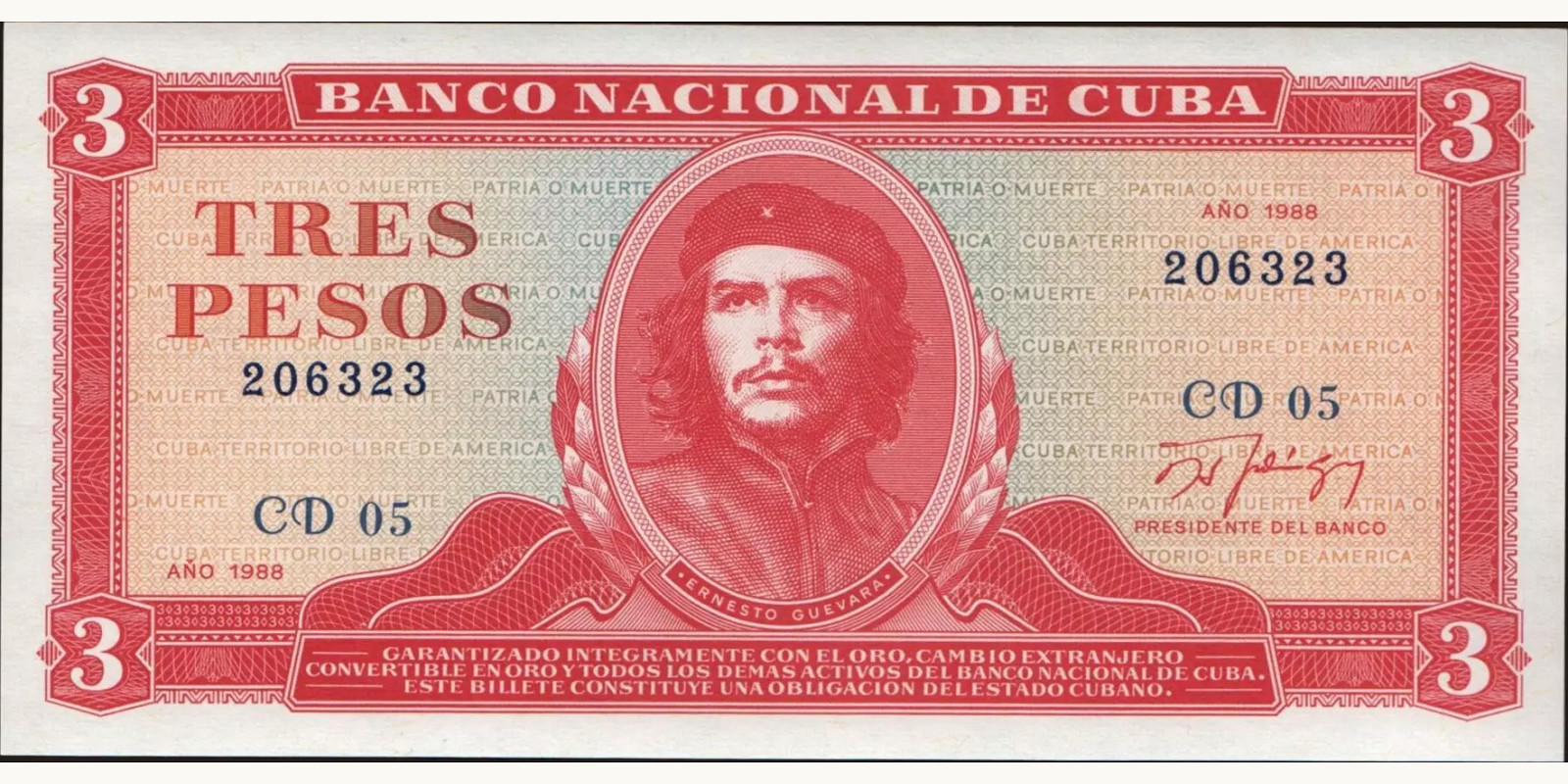 3 pesos 1988