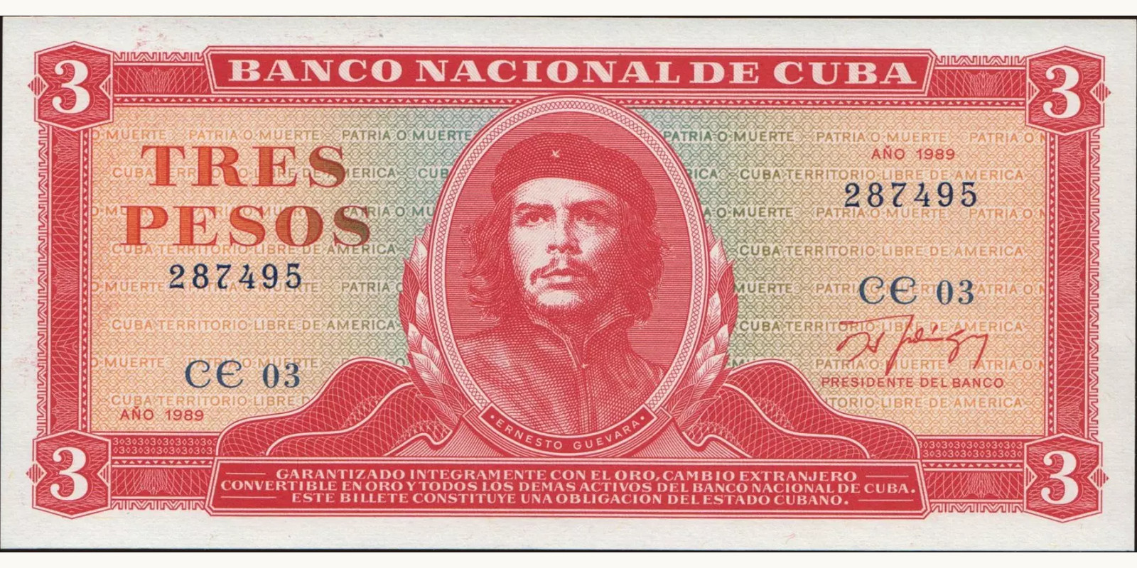 3 pesos 1989