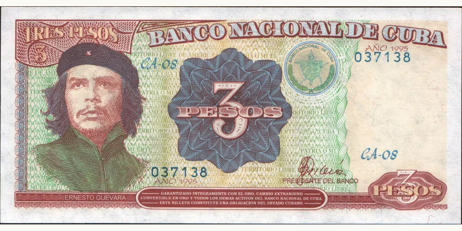 3 pesos 1995
