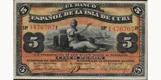 5 pesos 1897