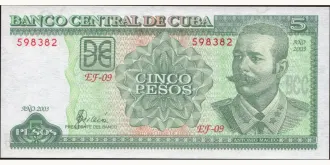 5 pesos 2003