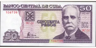 50 pesos 2001