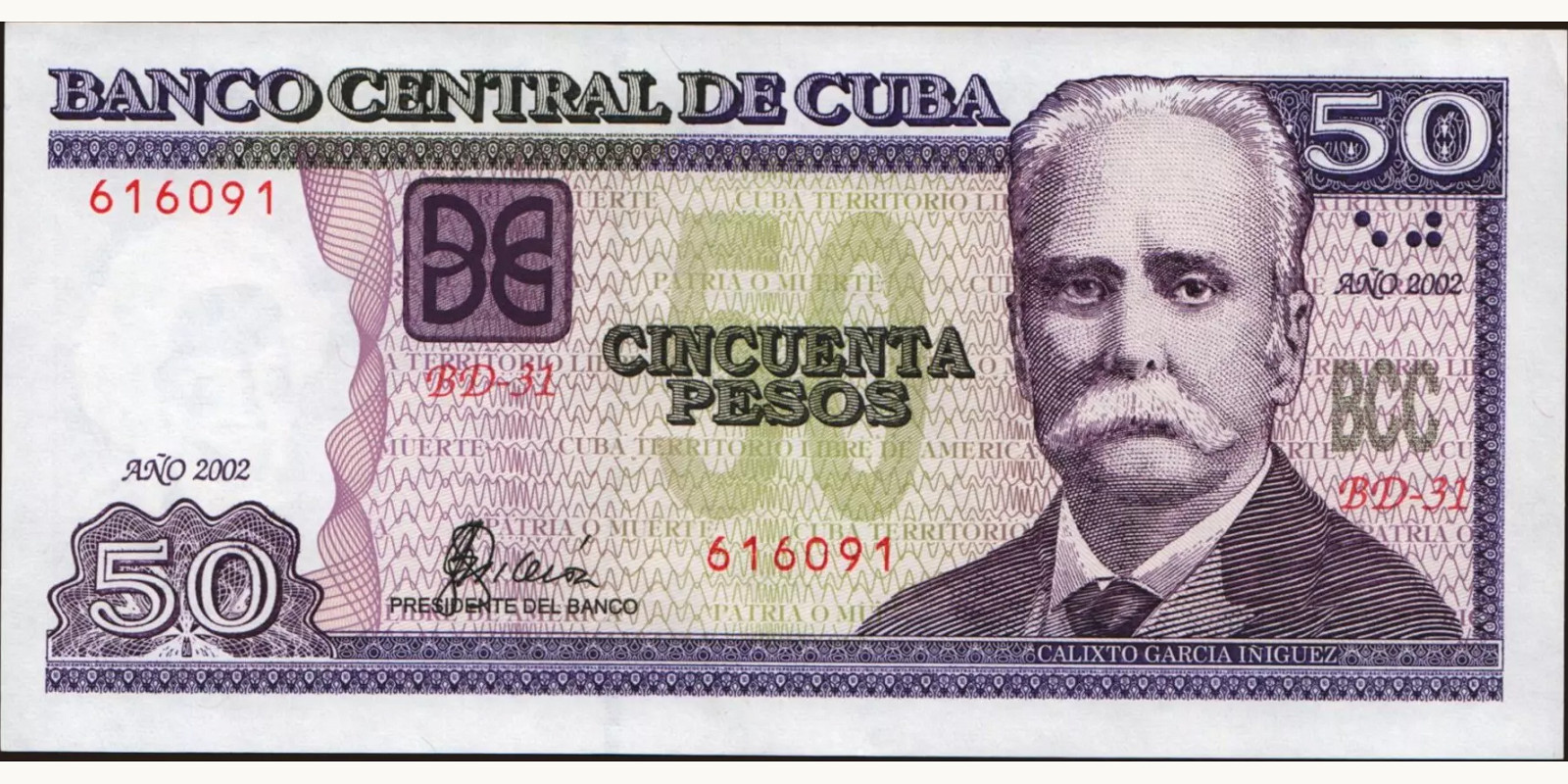 50 pesos 2002