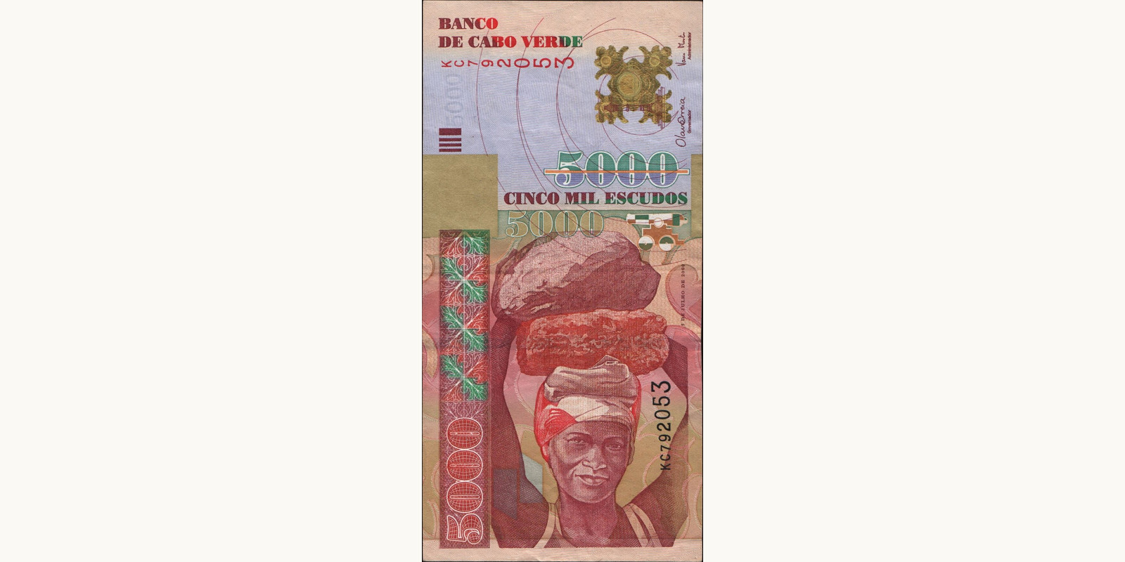 5000 escudos 2000