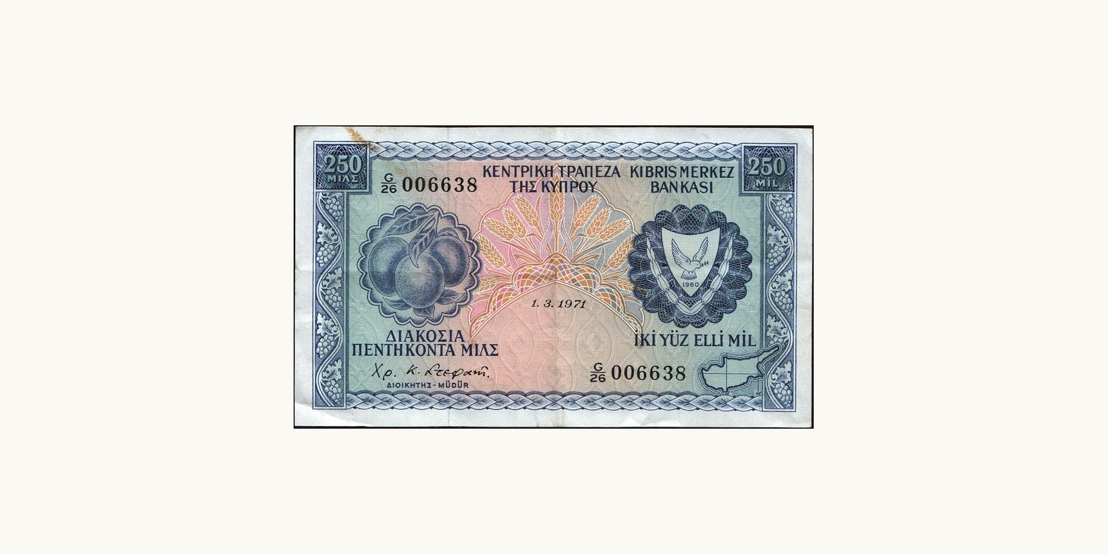 250 mils 1971