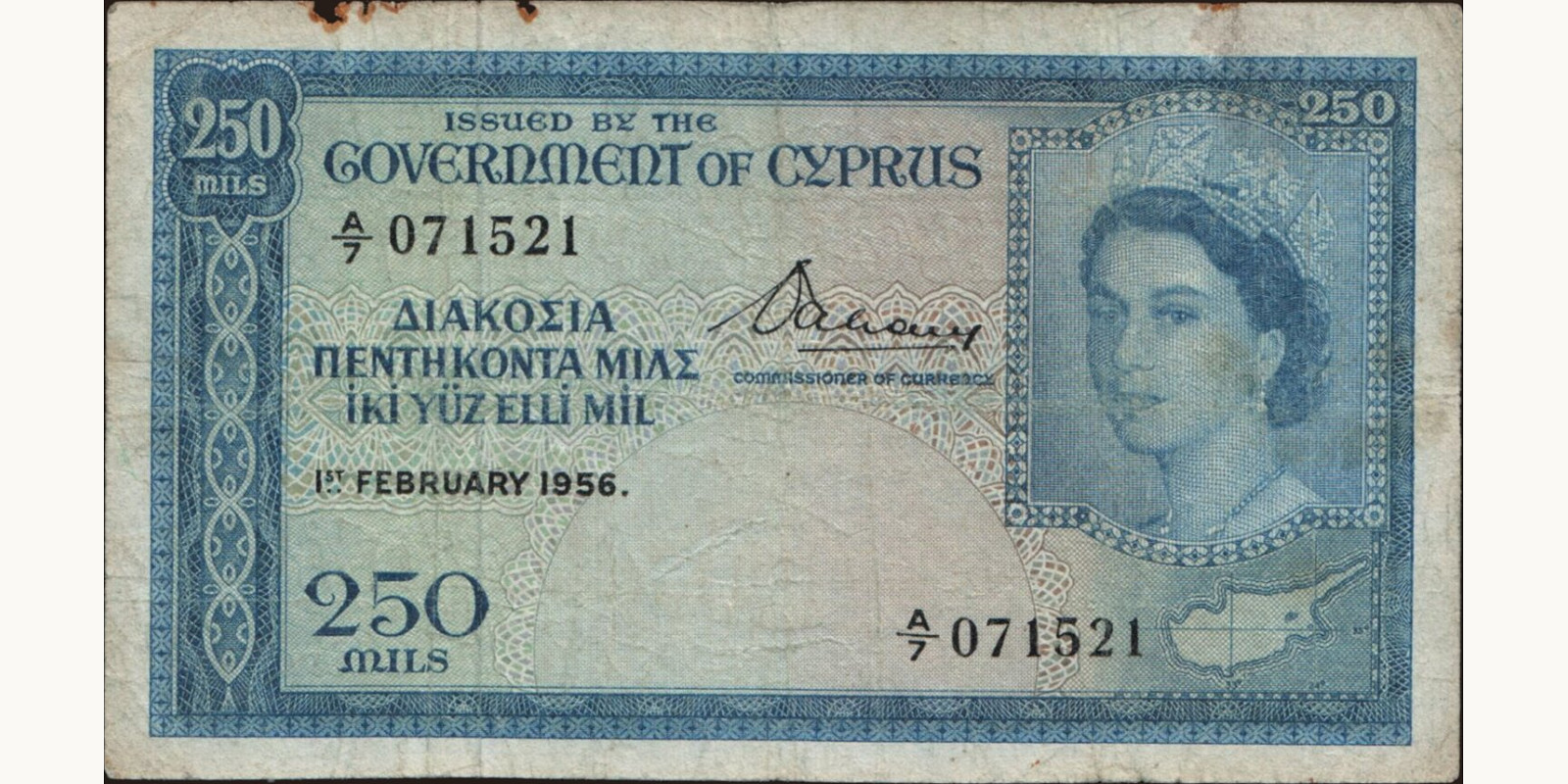 250 mils 1956