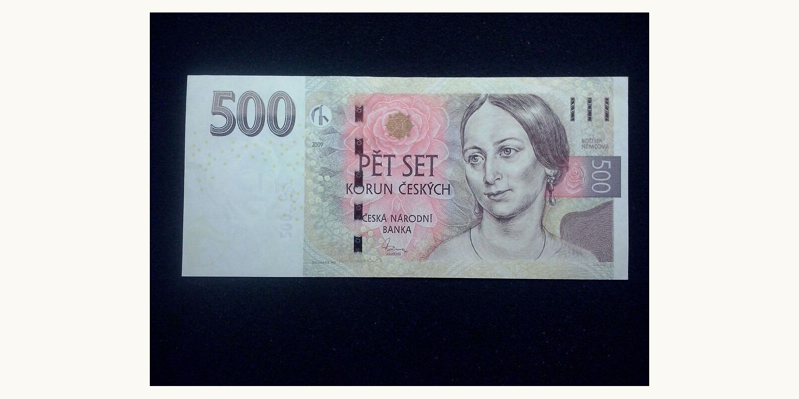 500 koruna Czech Republic 2009 — Front side