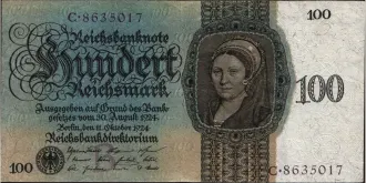 100 mark 1924