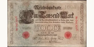 1000 mark 1898