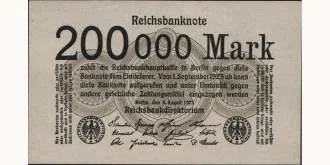 200000 mark 1923