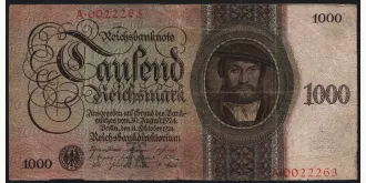 1000 mark 1924