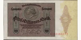 5000000 mark 1923
