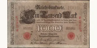 1000 mark 1908