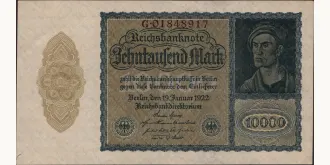 10000 mark 1922
