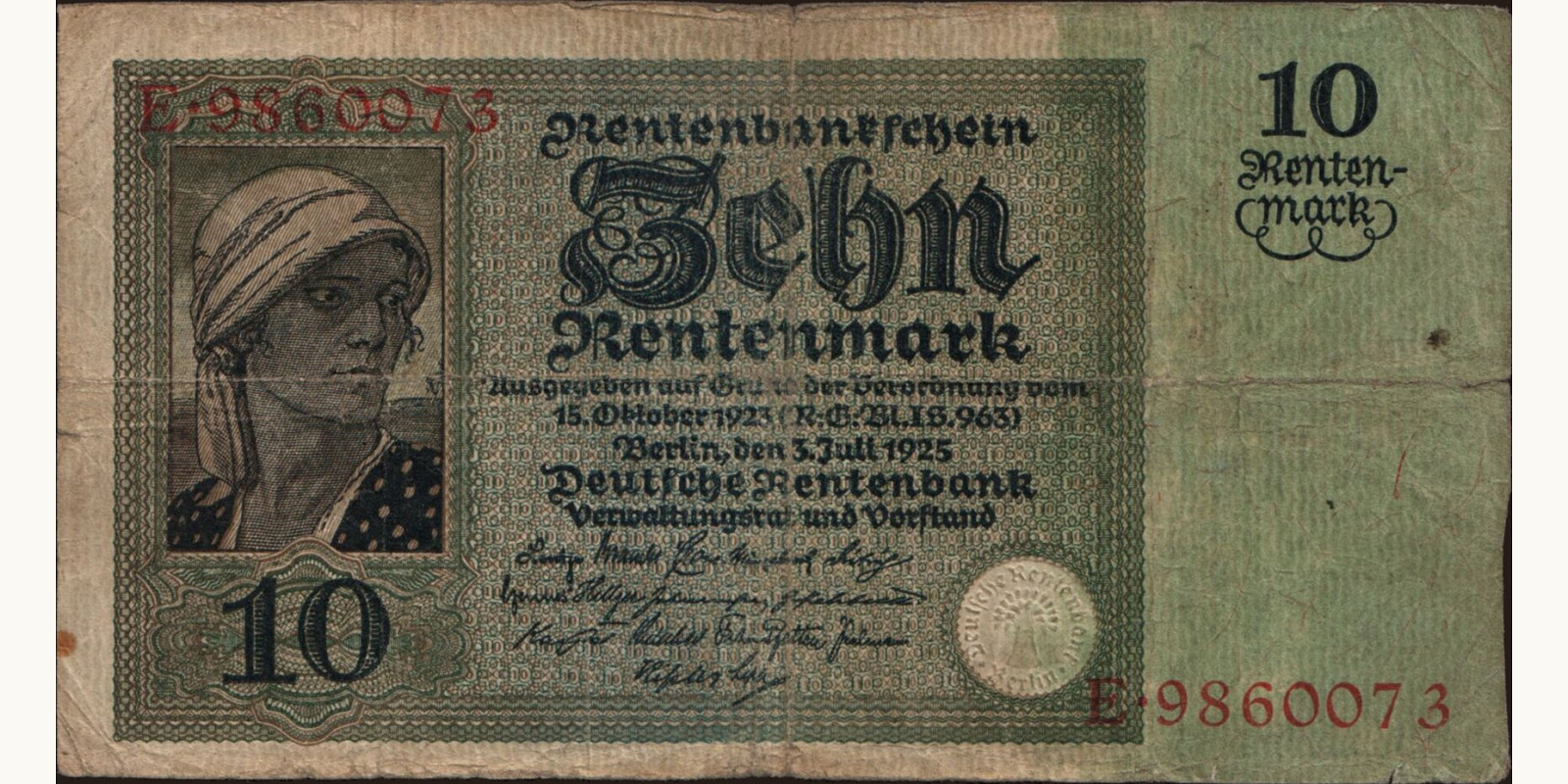 10 mark 1925