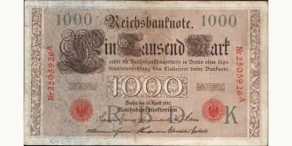 1000 mark 1910