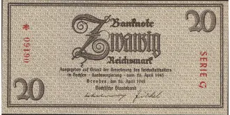 20 mark 1945