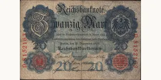 20 mark 1909