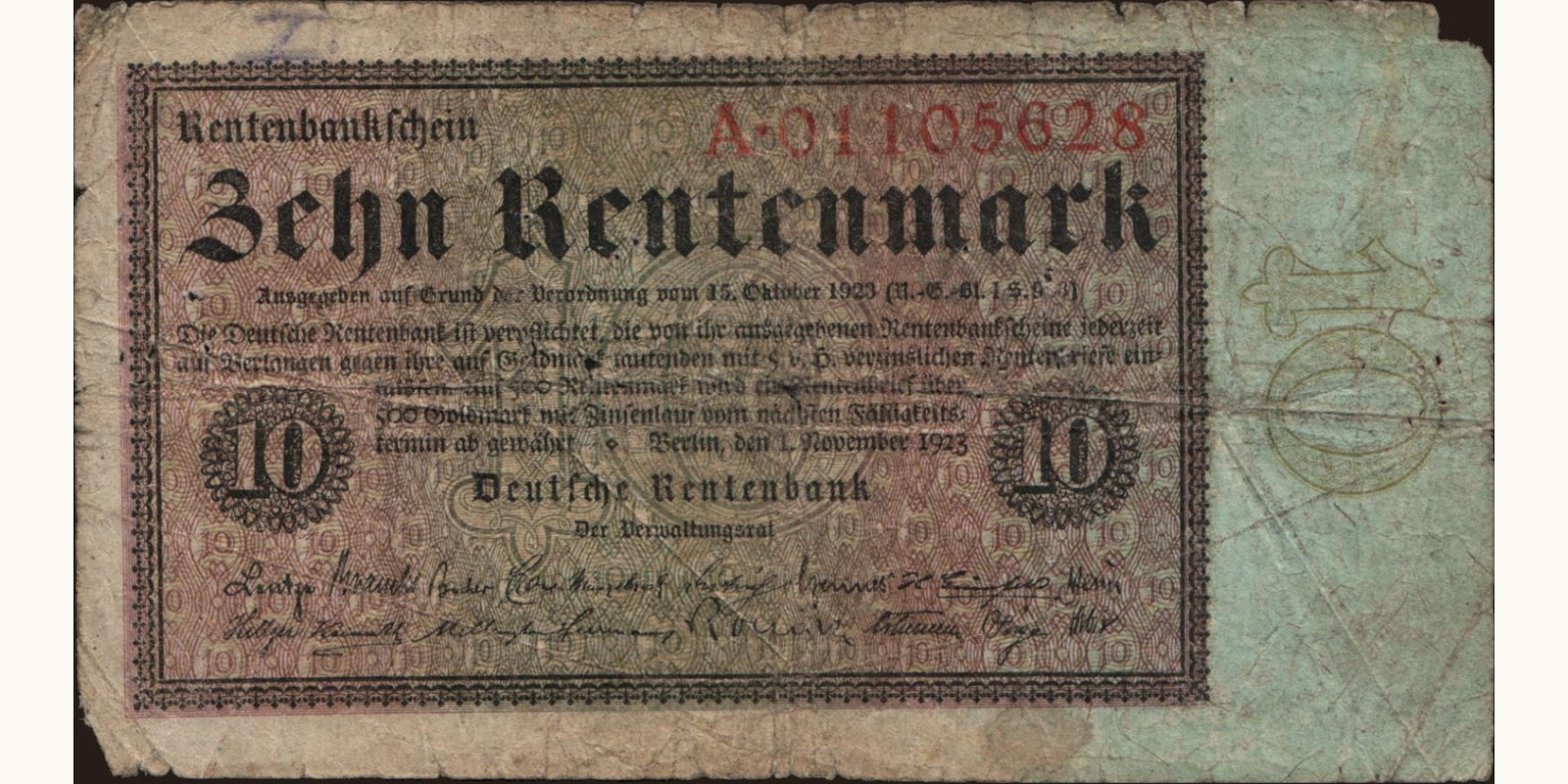 10 mark 1923