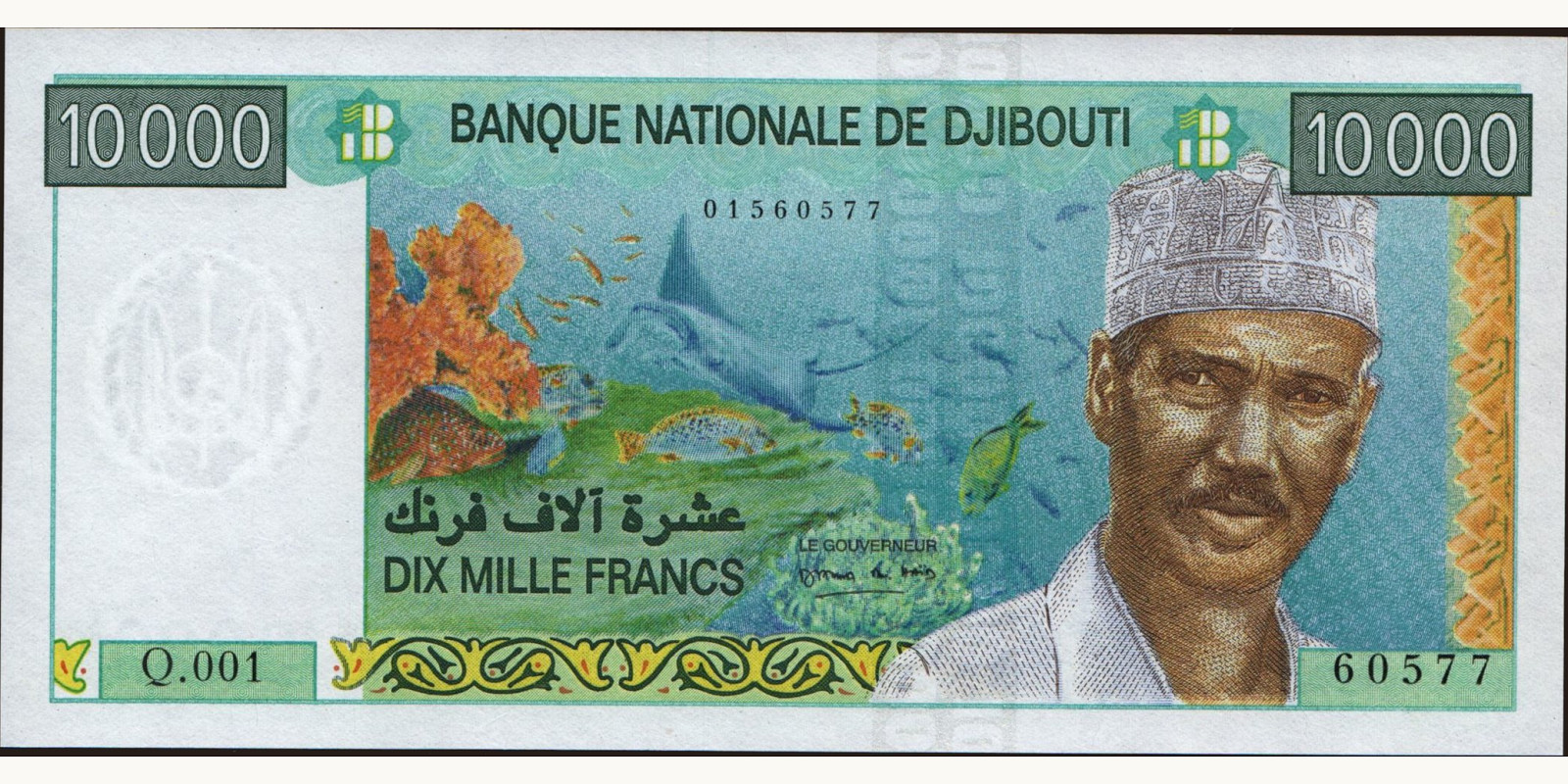 10000 franc 2009