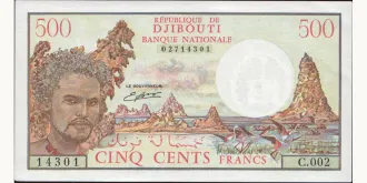 500 franc 1988