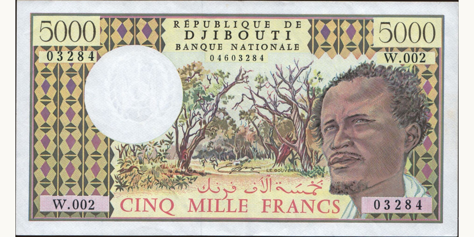 5000 franc 1979