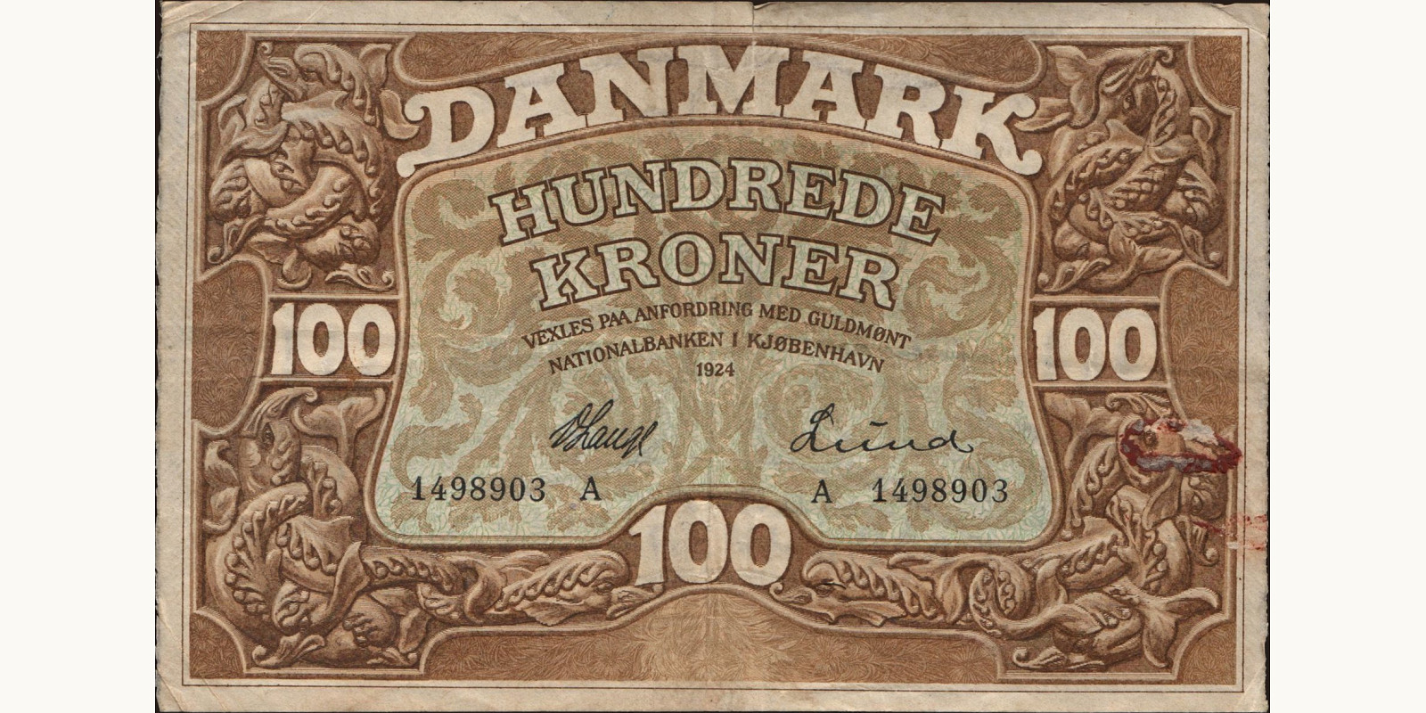 100 krone 1924