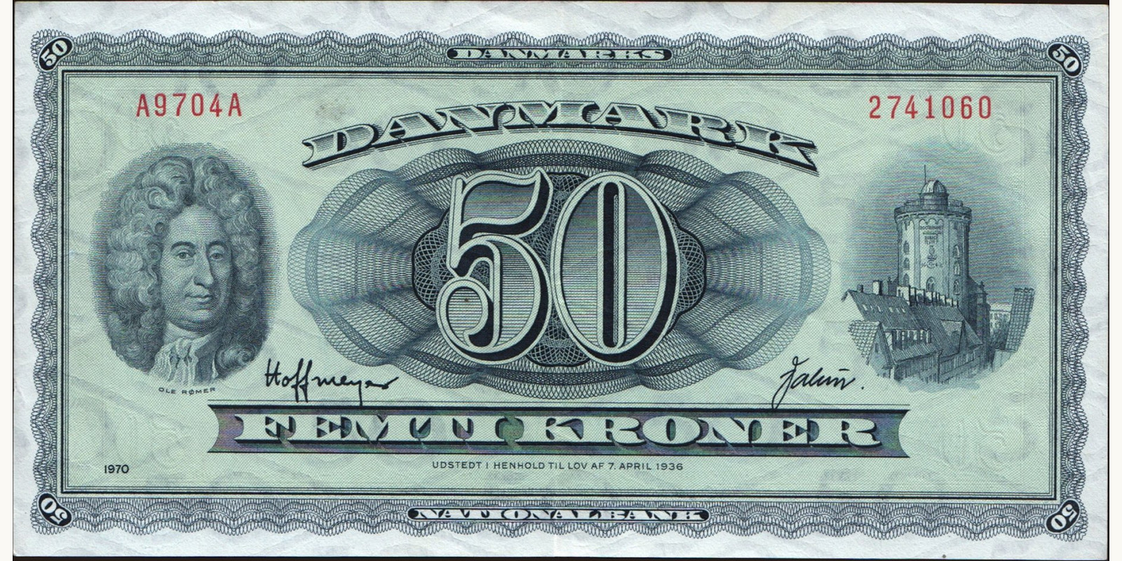 50 krone 1970