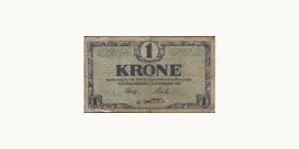 1 krone 1920