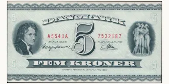5 krone 1954