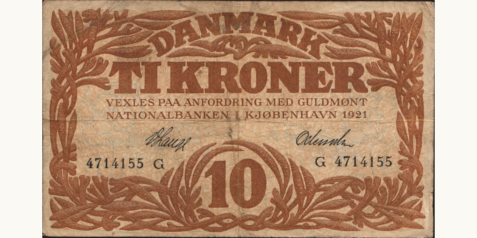 10 krone 1921