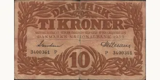 10 krone 1939