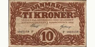 10 krone 1919