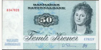 50 krone 1992