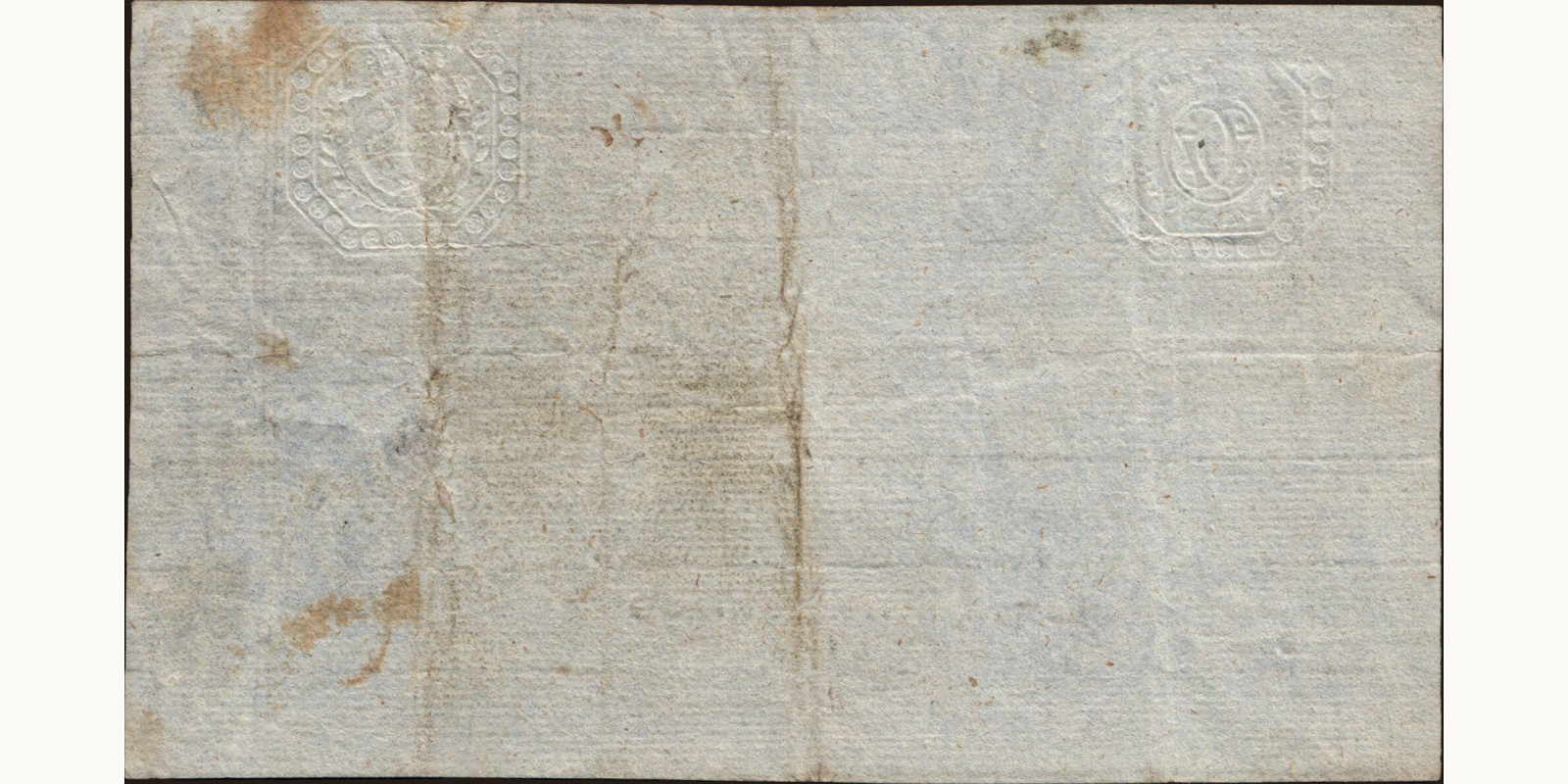 1 rigsdaler Дания 1801 — Оборотная сторона