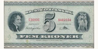 5 krone 1960