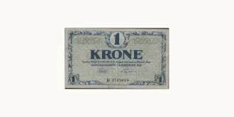 1 krone 1918
