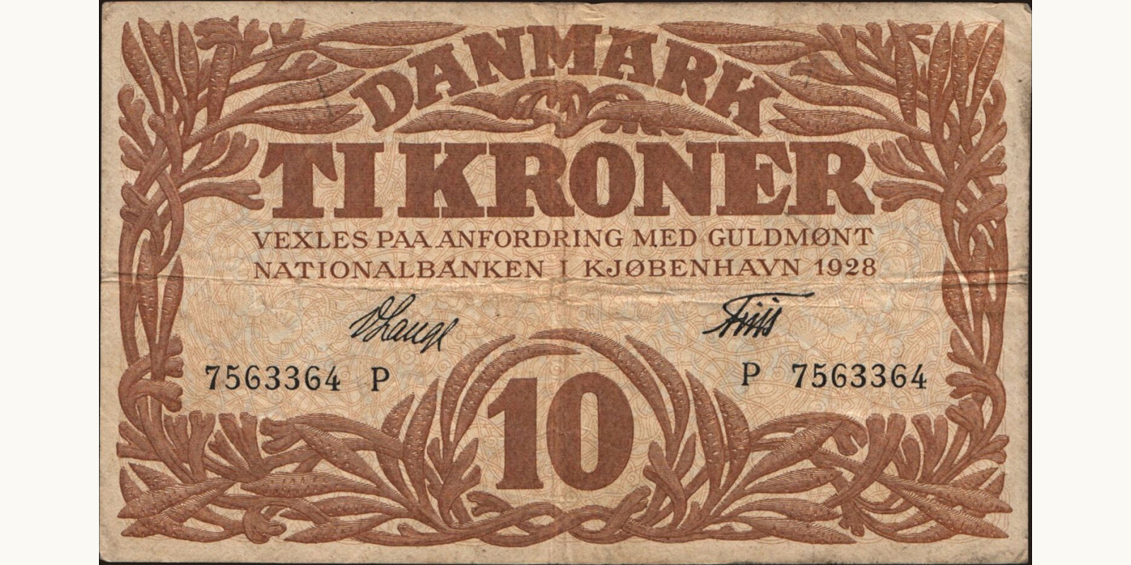 10 krone 1928