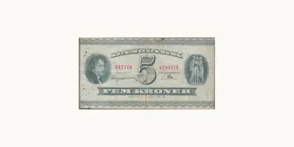 5 krone 1957