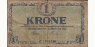 1 krone 1921
