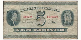 5 krone 1955