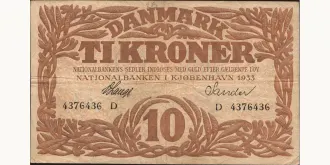 10 krone 1933