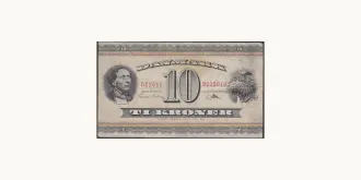 10 krone 1956