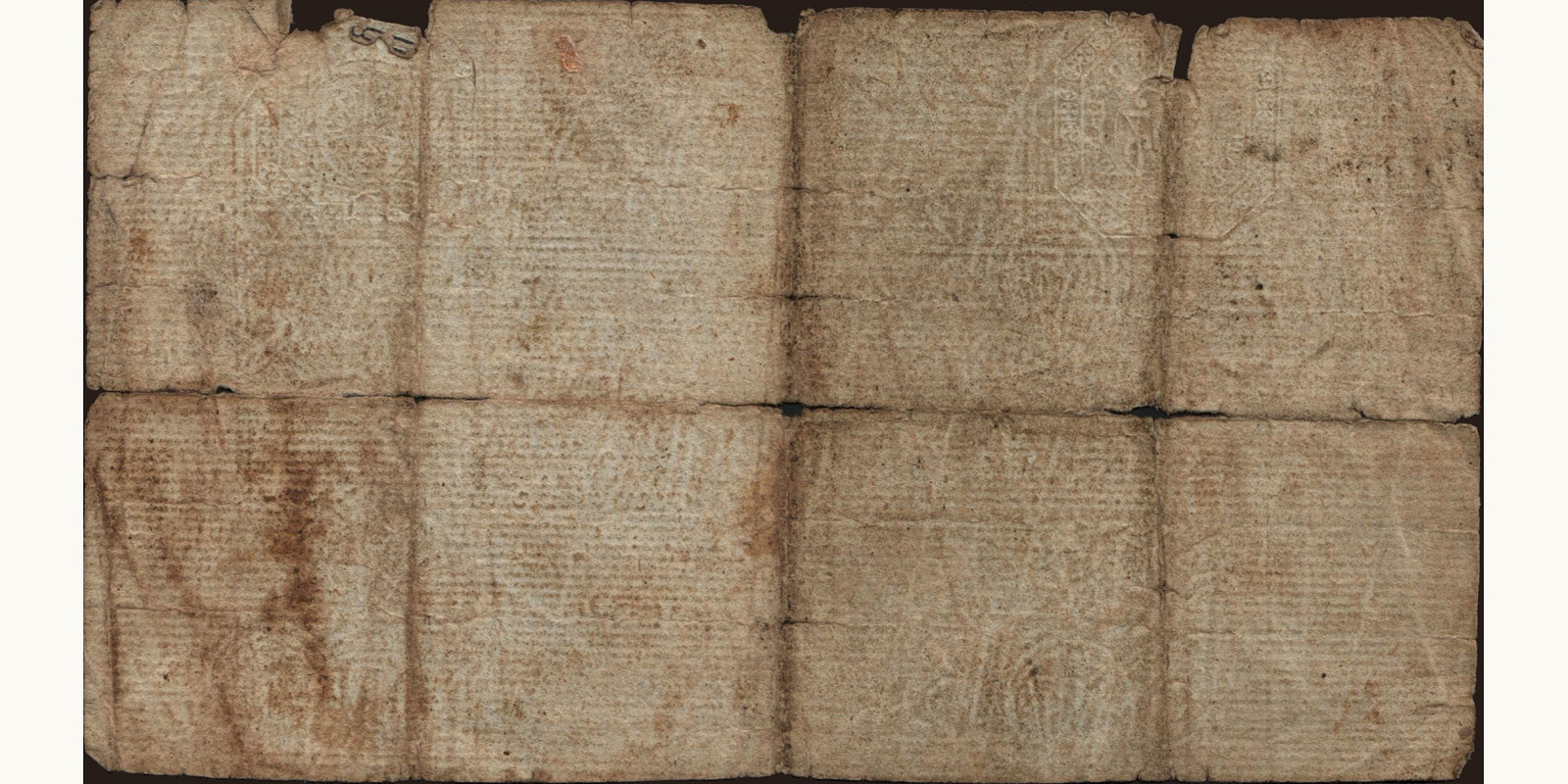 1 rigsdaler Denmark 1793 — Back side