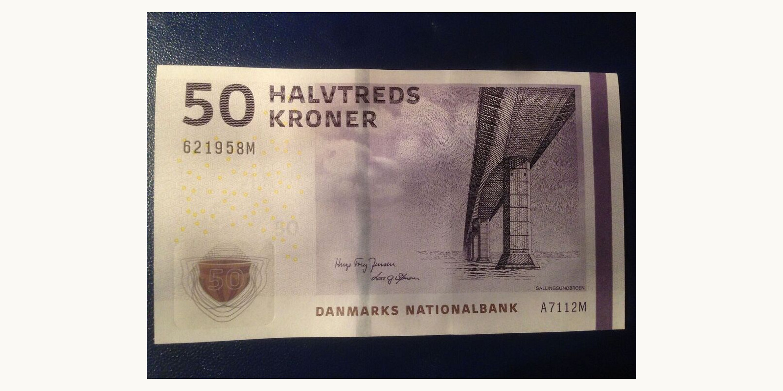 50 krooni Дания 2009 — Лицевая сторона